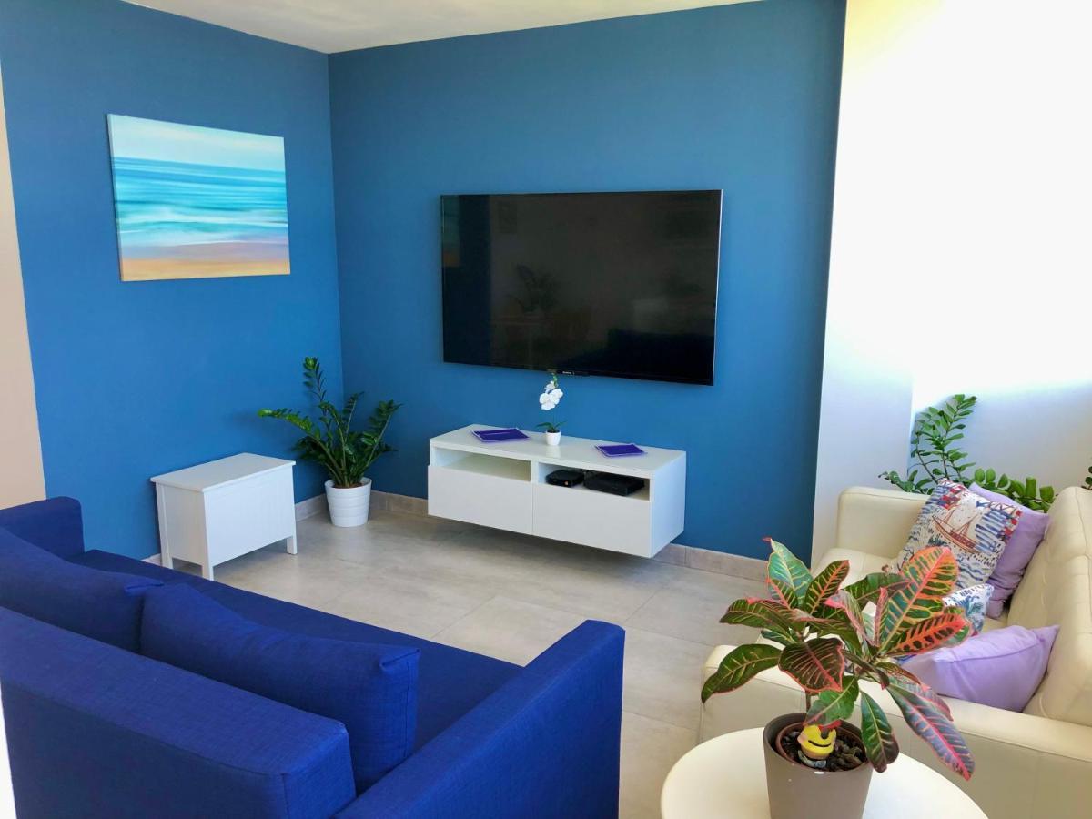 Vistas Mar Playa Las Canteras Primera Linea Wifi Las Palmas de Gran Canária Exterior foto