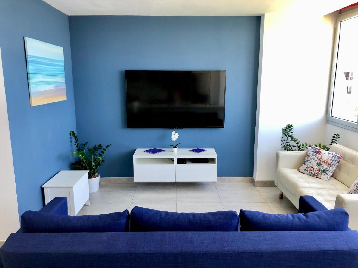 Vistas Mar Playa Las Canteras Primera Linea Wifi Las Palmas de Gran Canária Exterior foto