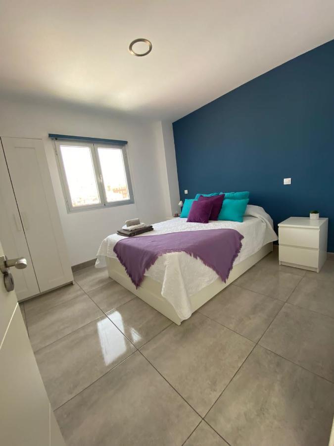 Vistas Mar Playa Las Canteras Primera Linea Wifi Las Palmas de Gran Canária Exterior foto