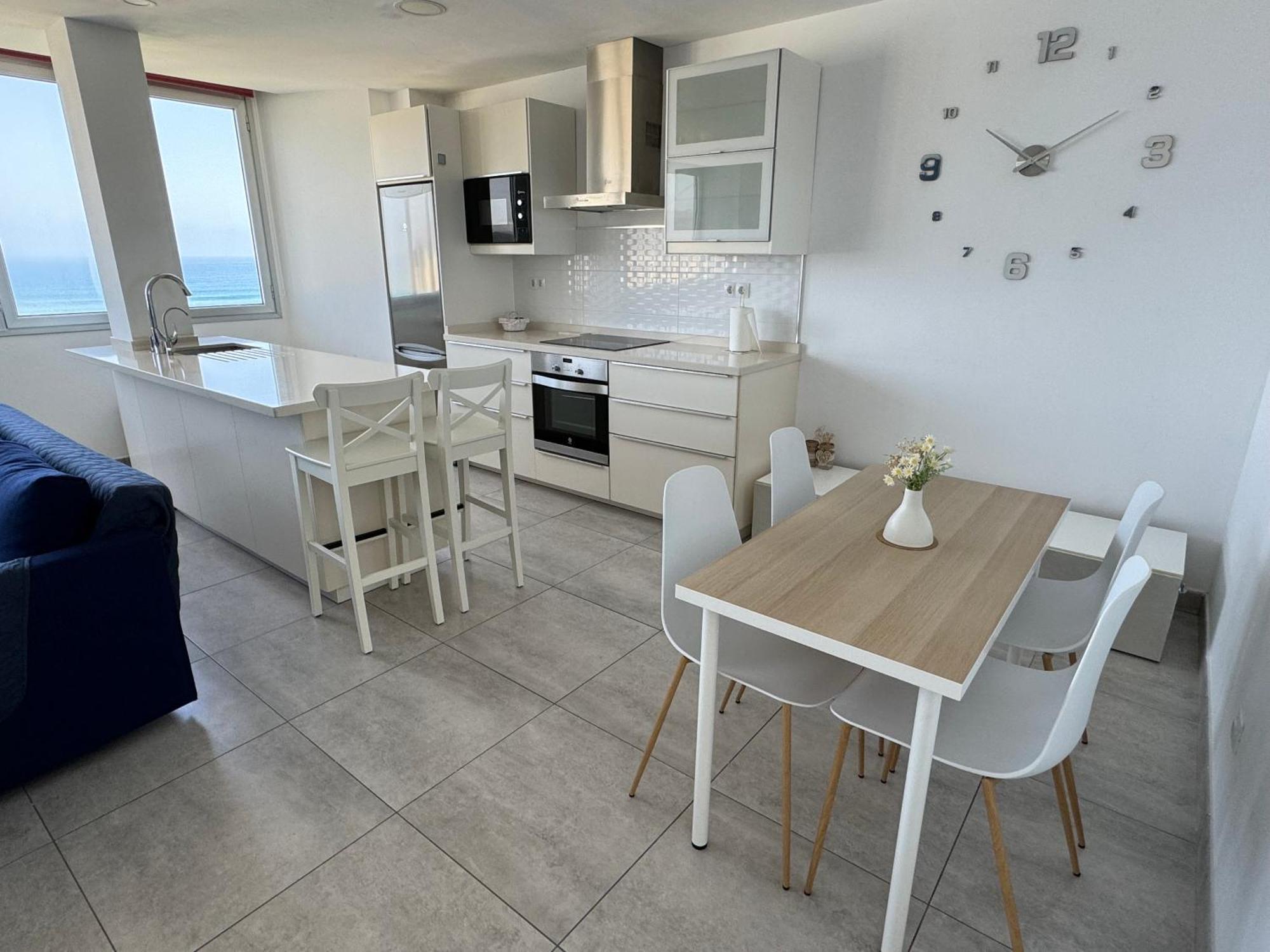 Vistas Mar Playa Las Canteras Primera Linea Wifi Las Palmas de Gran Canária Exterior foto